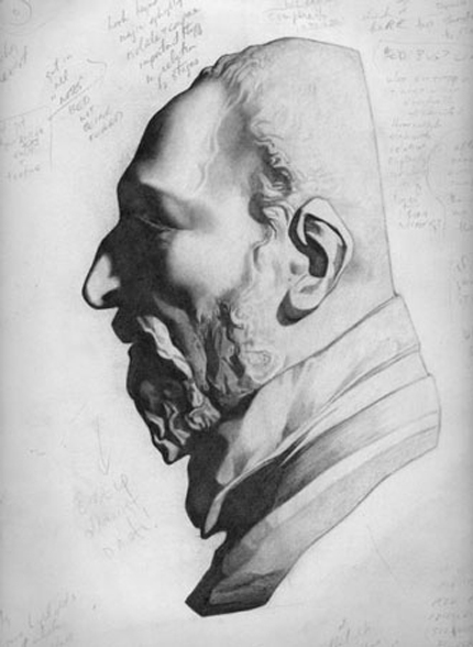 ACADEMY OF ART CANADA Bargue Drawing Study of Head in Profile