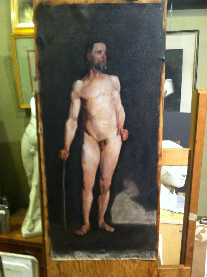 ACADEMY OF ART CANADA Student Figure Painting Study