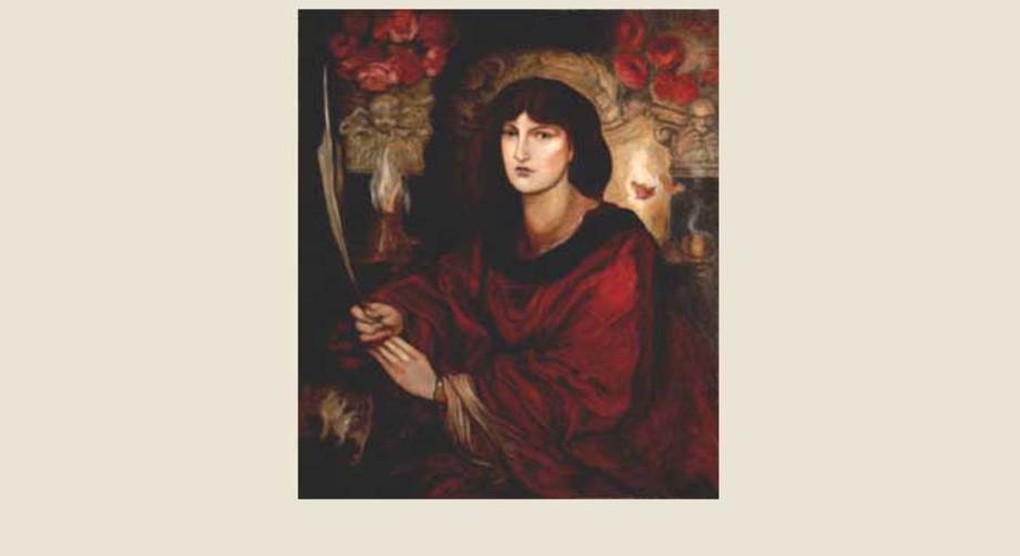 ACADEMY OF ART CANADA Pre-Raphaelite Historical Painting Technique Faculty Study after Rosetti.