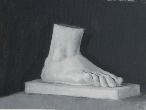 ACADEMY OF ART CANADA Student Cast Painting Study