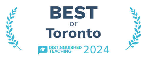 ACADEMY OF ART CANADA Voted Best of Toronto 2024 Distinguished Teaching Awards 2024